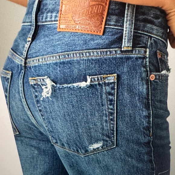 Lucky Brand Denim Paisley high Rise Drew Mom size 12 - Picture 4 of 7